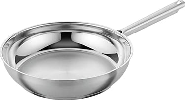 ZWILLING TrueFlow frying pan, 28 cm, non-stick coating, suitable for induction, stainless steel, silver/black on sale